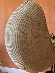The Pod - Natural Rattan Hanging Chair.