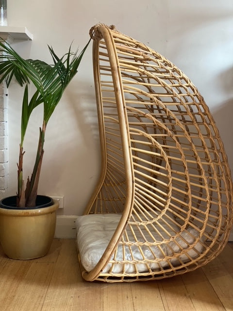 "The Maldives" Rattan Hanging Chair.