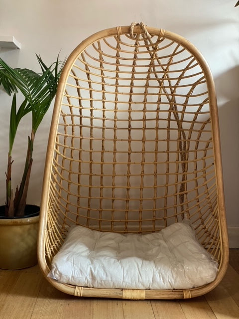 "The Maldives" Rattan Hanging Chair.