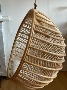 The Nest - Round Rattan Hanging Chair.