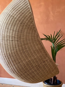 The Pod - Natural Rattan Hanging Chair.