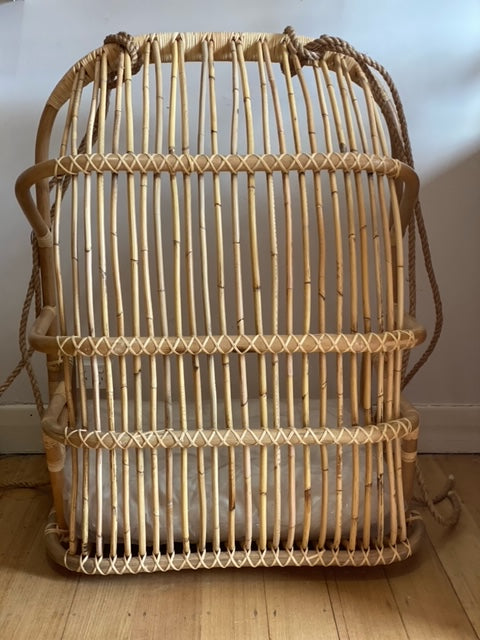 The Oceania -  Rattan Hanging Chair. Available in Single Natural, Double Natural & White.