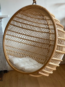 The Nest - Round Rattan Hanging Chair.