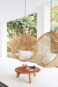 The Nest - Round Rattan Hanging Chair.