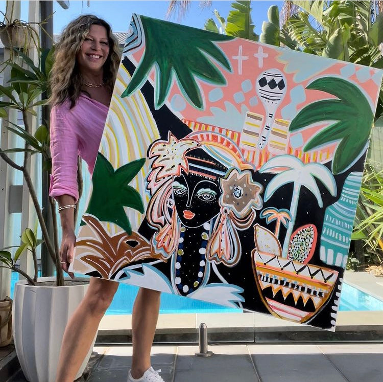 ‘Kenya Sade’ Artwork - Maree Nic Art