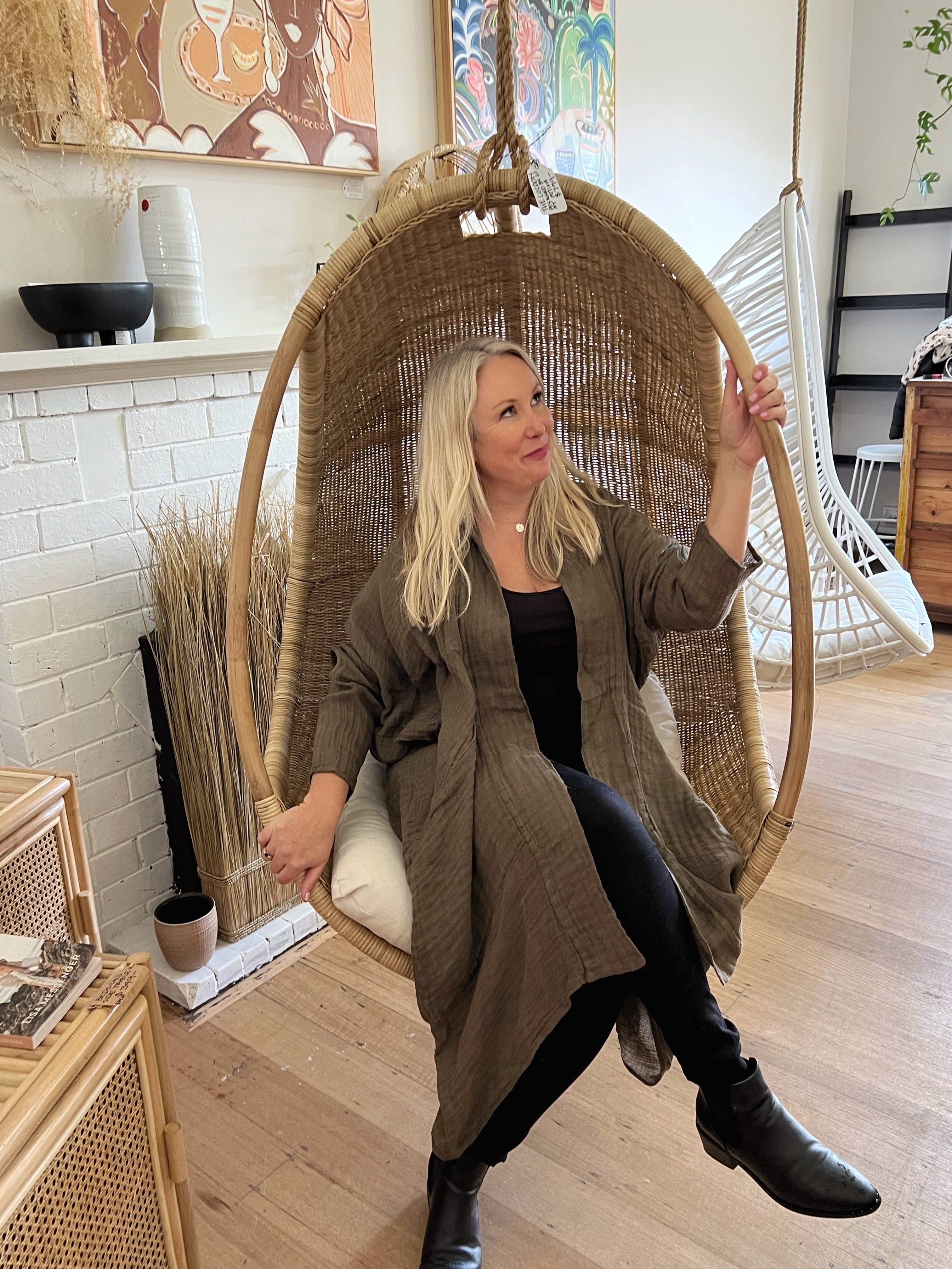 The Cocoon - Rattan Hanging Chair