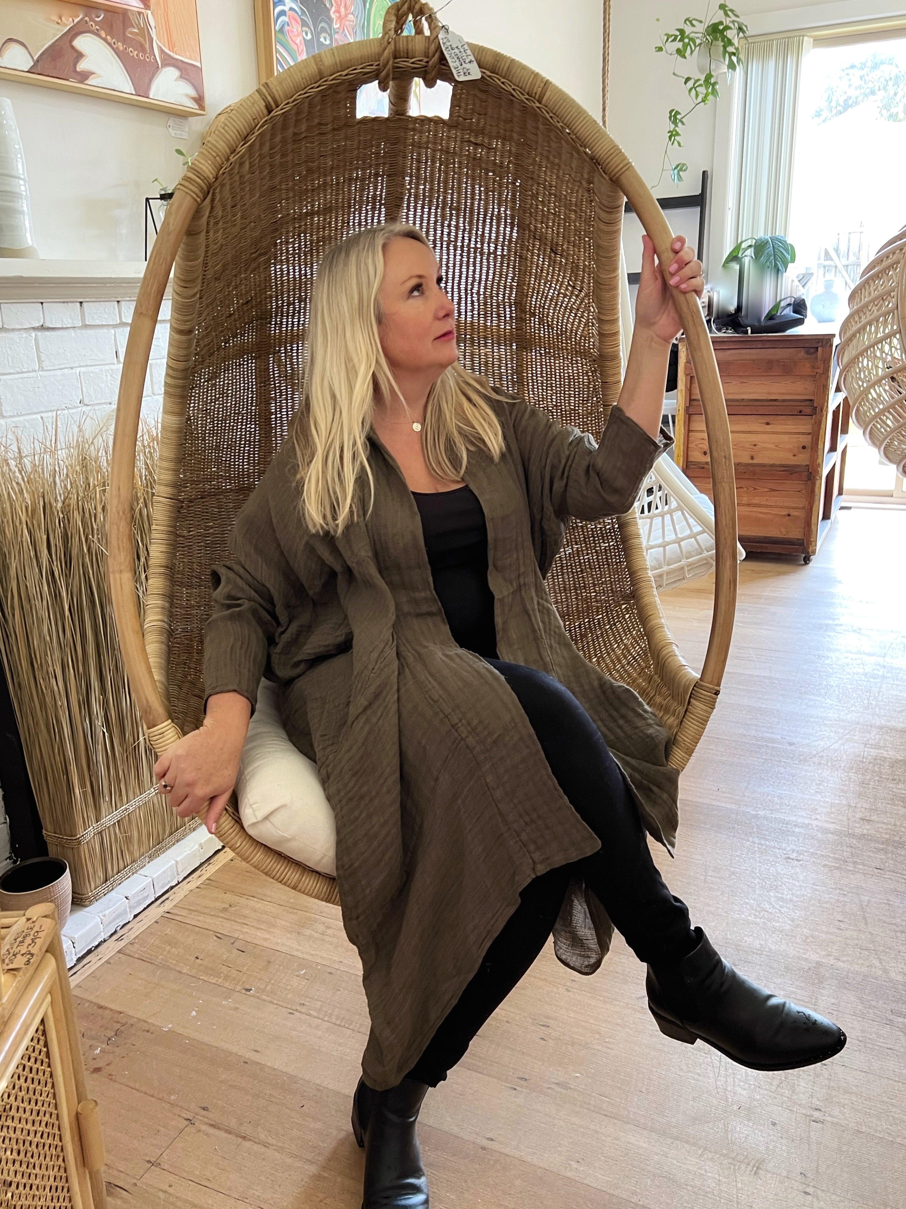 The Cocoon - Rattan Hanging Chair